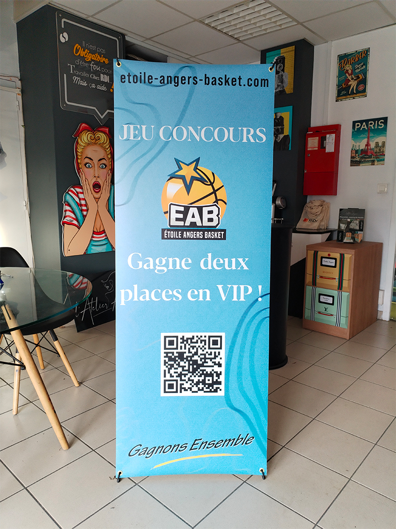 X-Banner jeu concours EAB