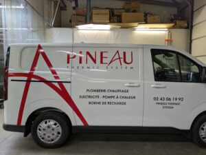 Marquage camion Pineau