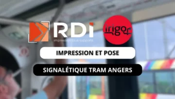 RDI accompagne Irigo dans la signalétique des trams !