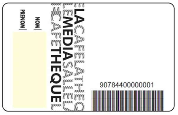 Carte lecteur mediathèque verso