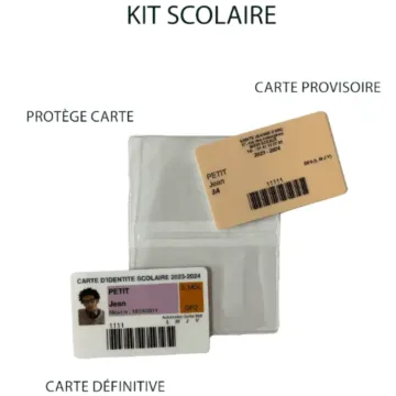 kit cartes scolaires