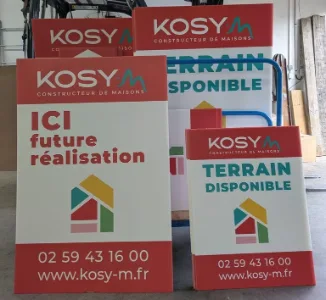 Panneau de chantier Kosy-M